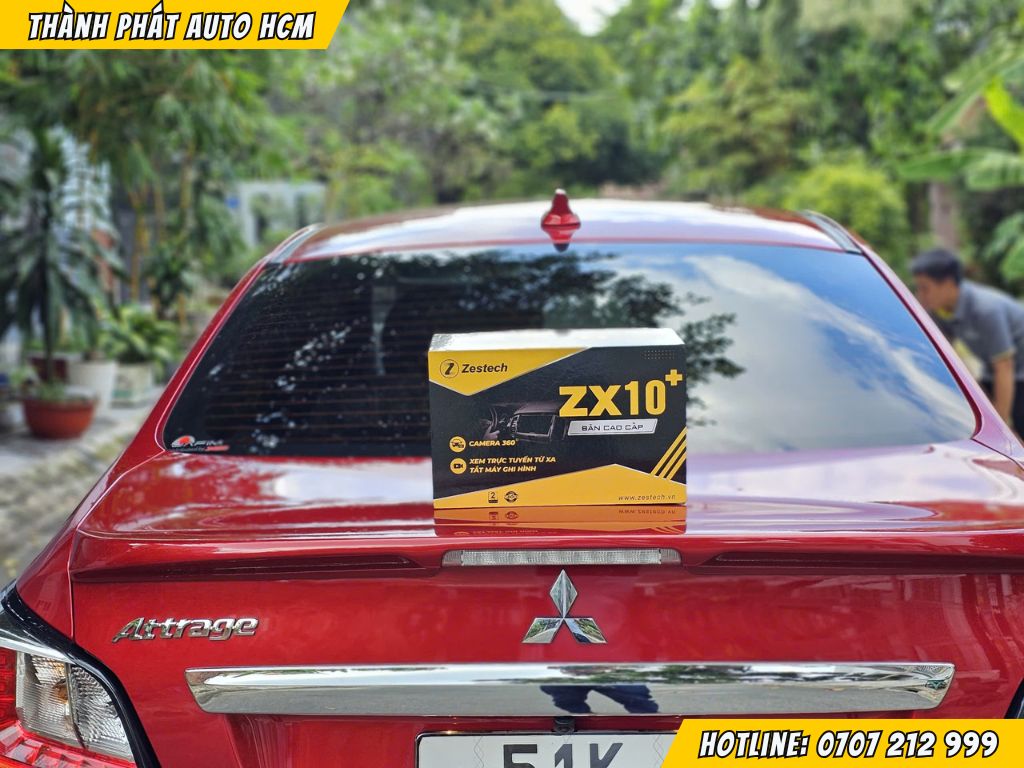 Lắp Đặt Màn Hình ZX10 Bản Cao Cấp Cho Xe Attrage