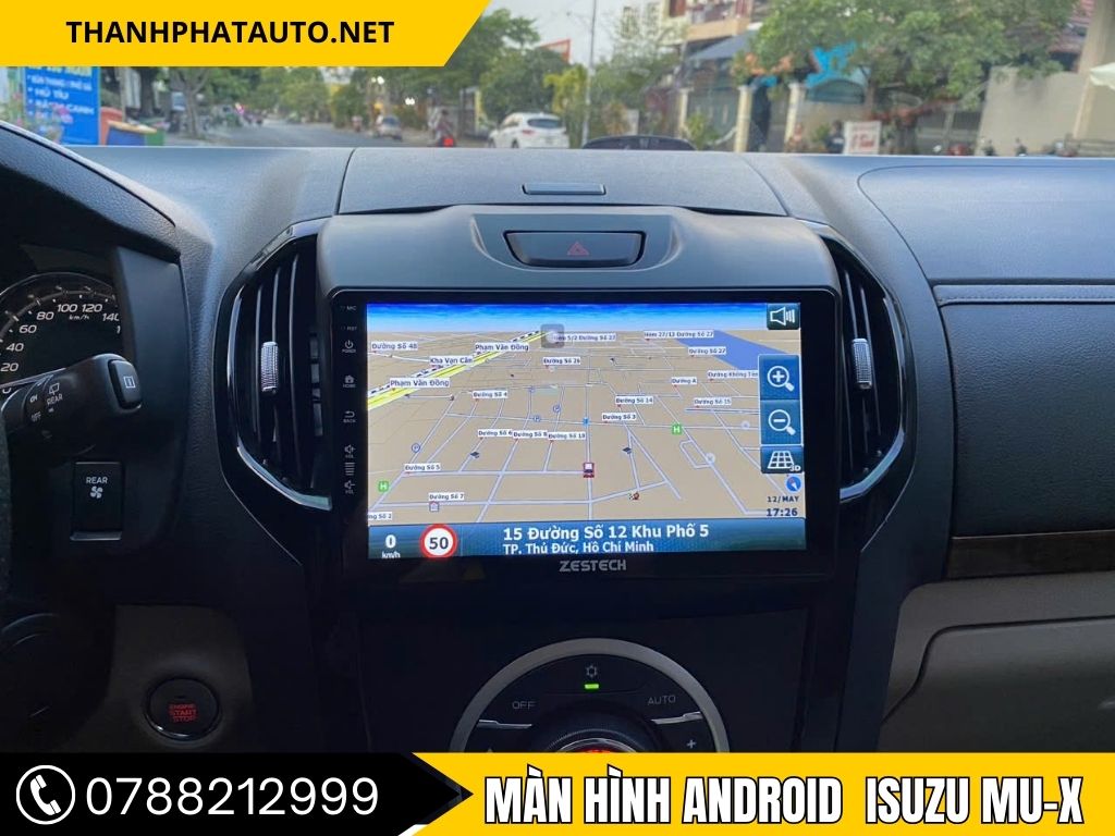 Màn Hình Android Isuzu MU-X