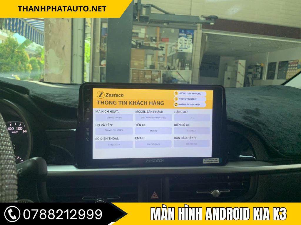 Màn Hình Android Kia K3