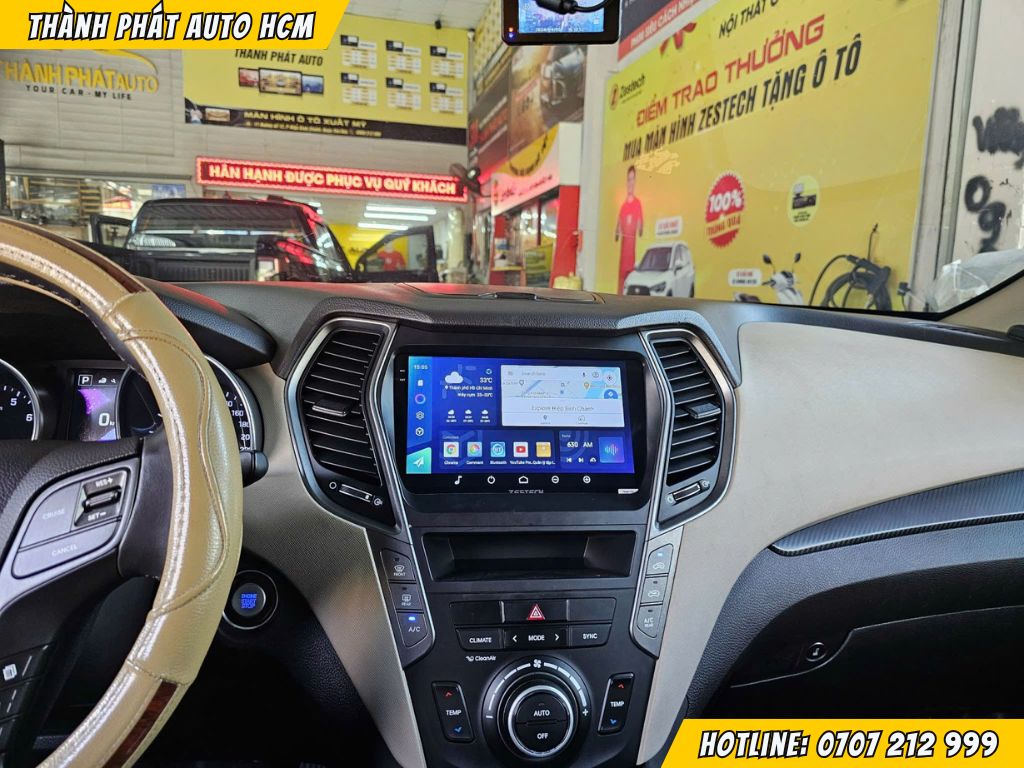 vệ sinh màn hình android xe captiva