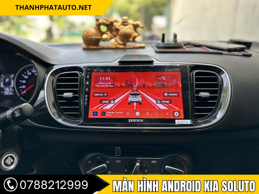 Màn hình android Kia Soluto