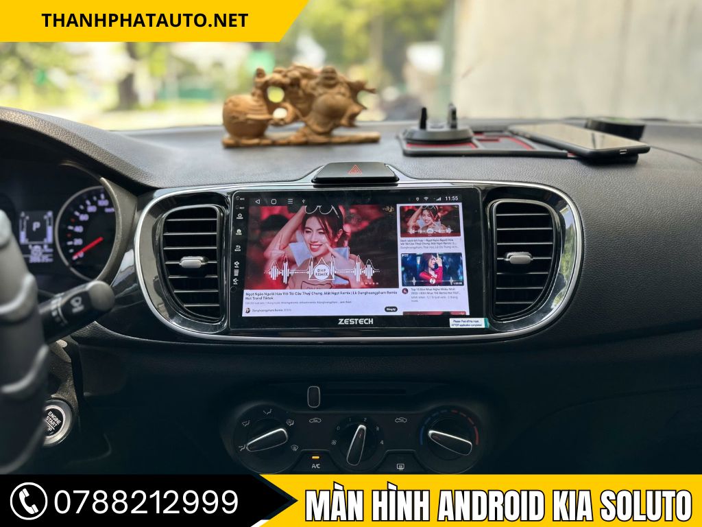 Màn hình android Kia Soluto