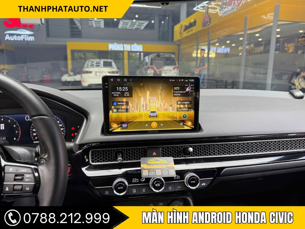 Màn hình Android Honda Civic