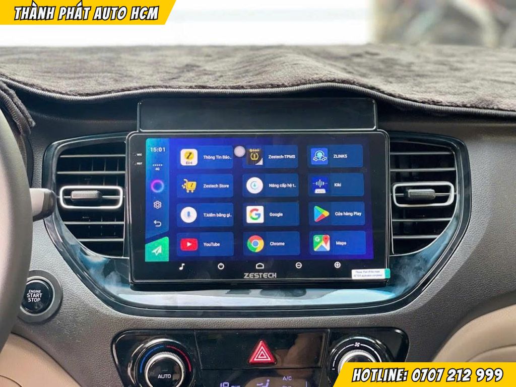 Lợi Ích Khi Lắp Màn Hình Android Cho Xe Hyundai Accent
