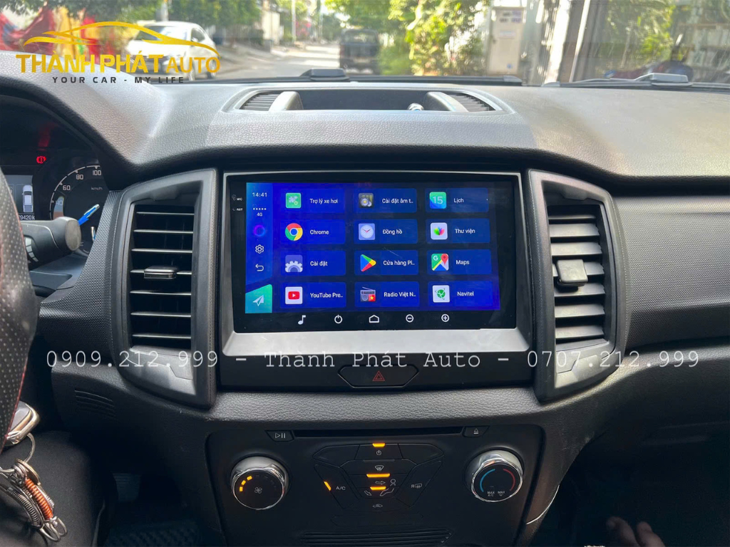 Màn hình Android Ford Ranger