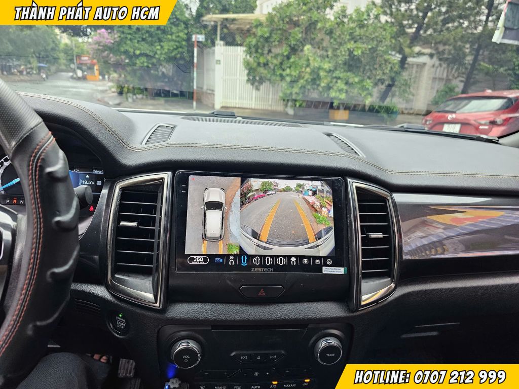 Màn Hình Android Cho Xe Ford Wildtrak