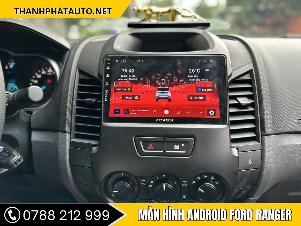 Màn Hình Android Ford Ranger