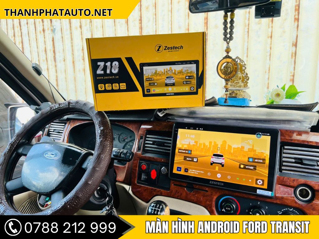 Màn hình android Ford Transit