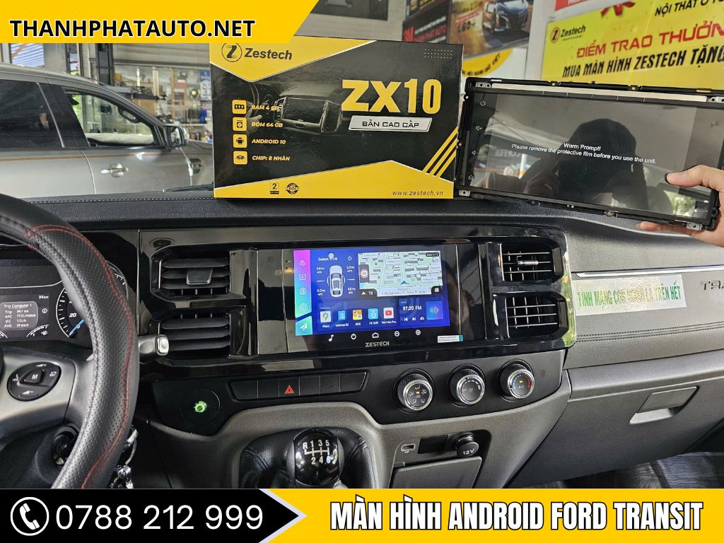 Màn hình android Ford Transit