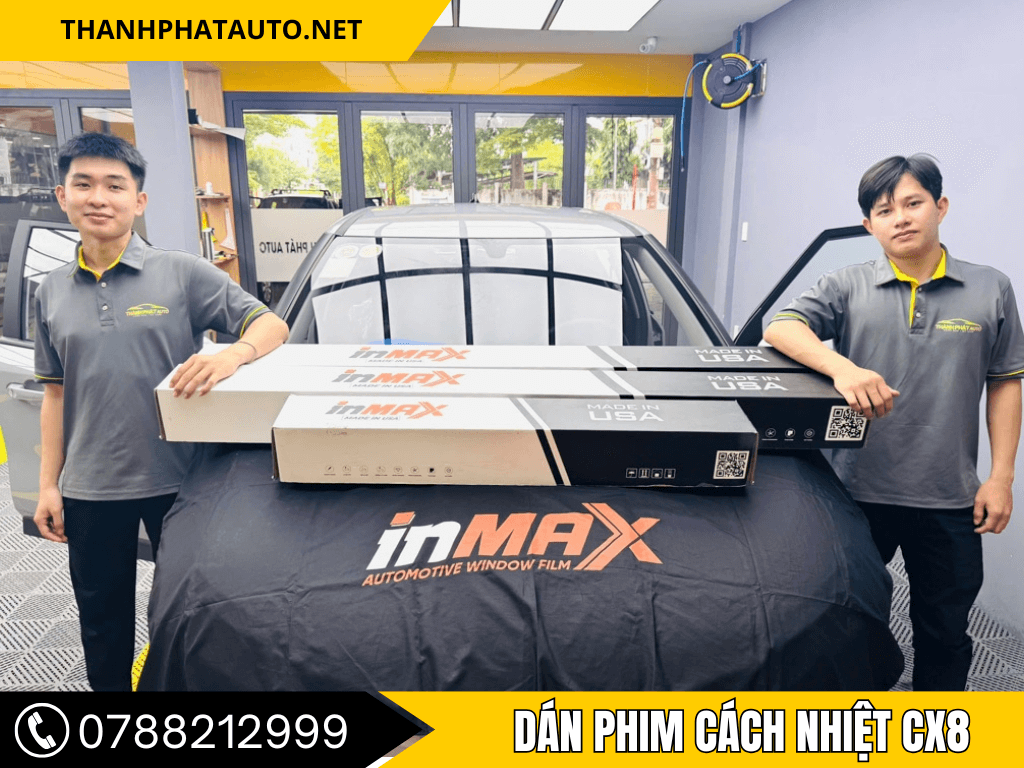 Dán Phim Cách Nhiệt Mazda CX8