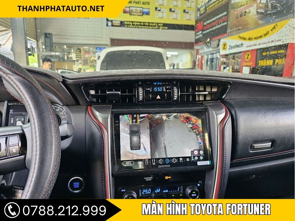 Màn Hình Toyota Fortuner 