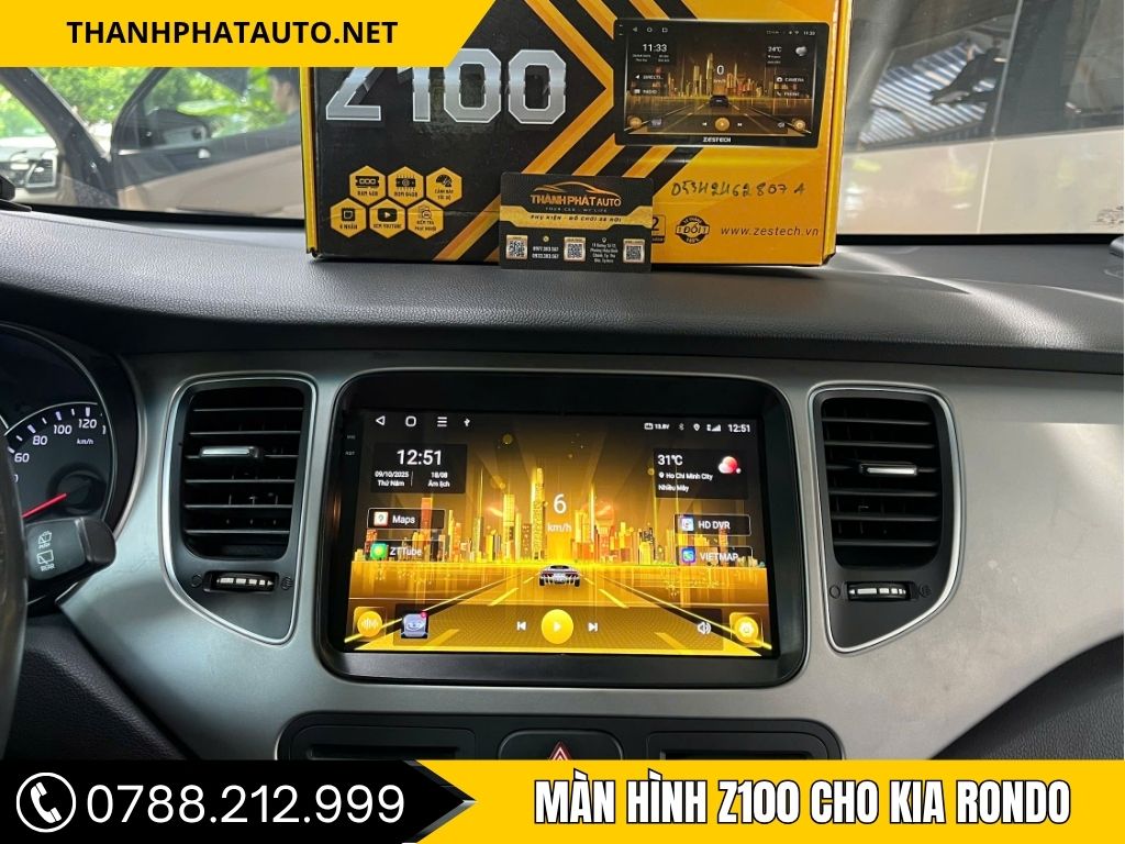 Màn Hình Z100 Cho Kia Rondo
