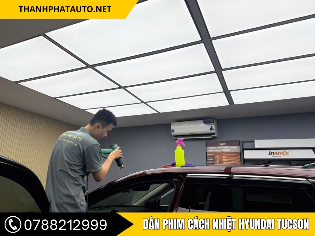 Dán Phim Cách Nhiệt Xe Hyundai Tucson – Chống Nóng Hiệu Quả