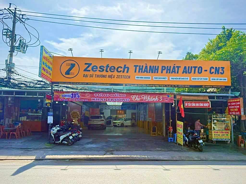 Khai trương chi nhánh 3 tại quận 12