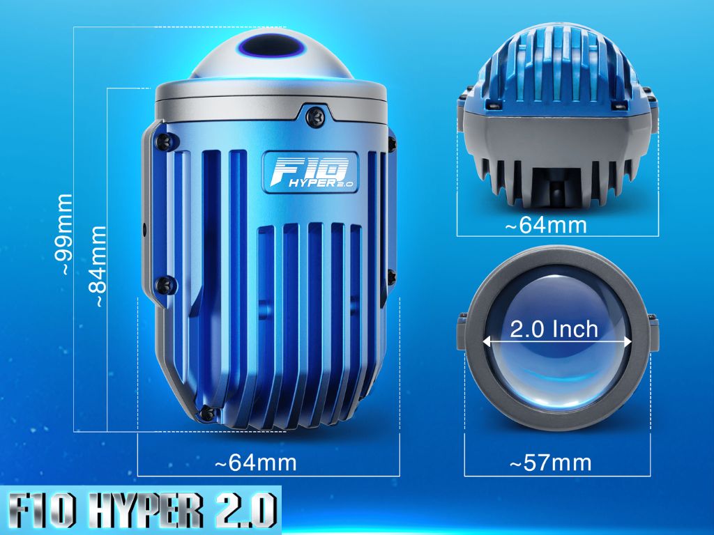 Đèn Bi Gầm X-Light F10 Hyper 2.0
