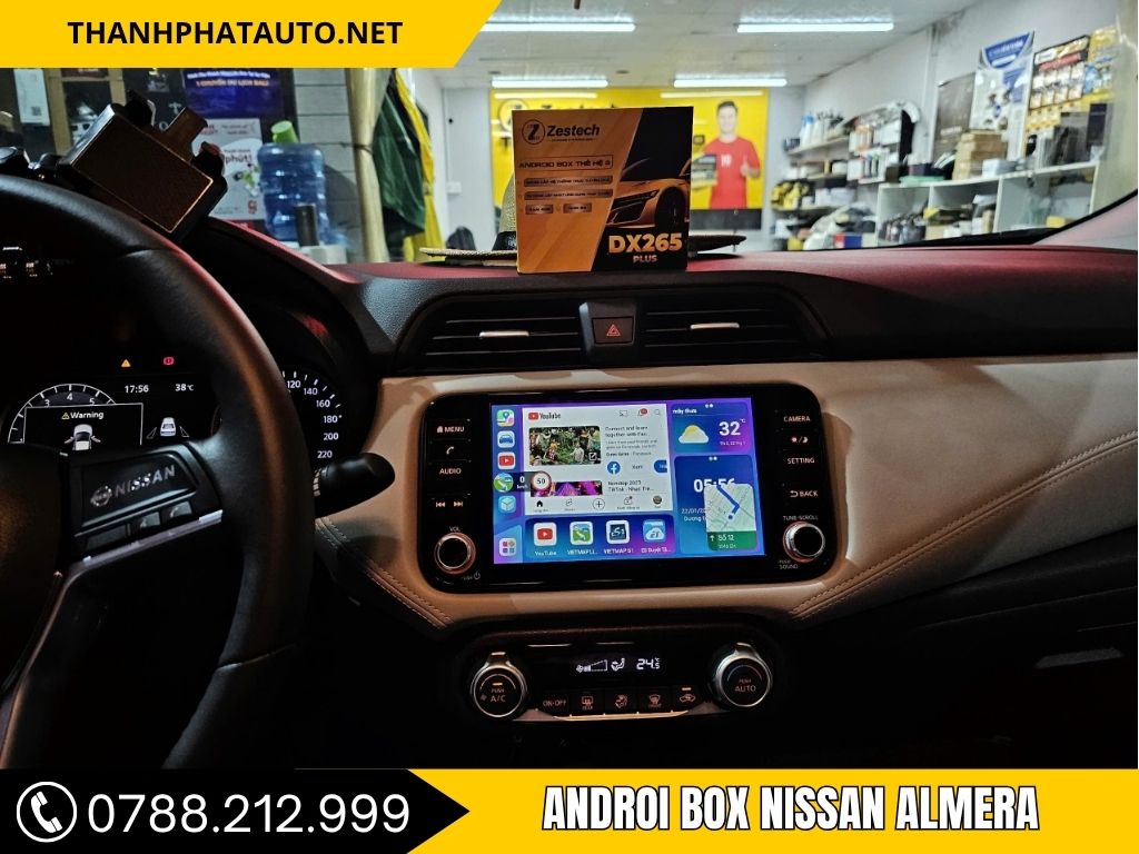Android Box Nissan Almera 2023‑2025 mang đến giải pháp nâng cấp hoàn hảo cho chiếc xe của bạn.