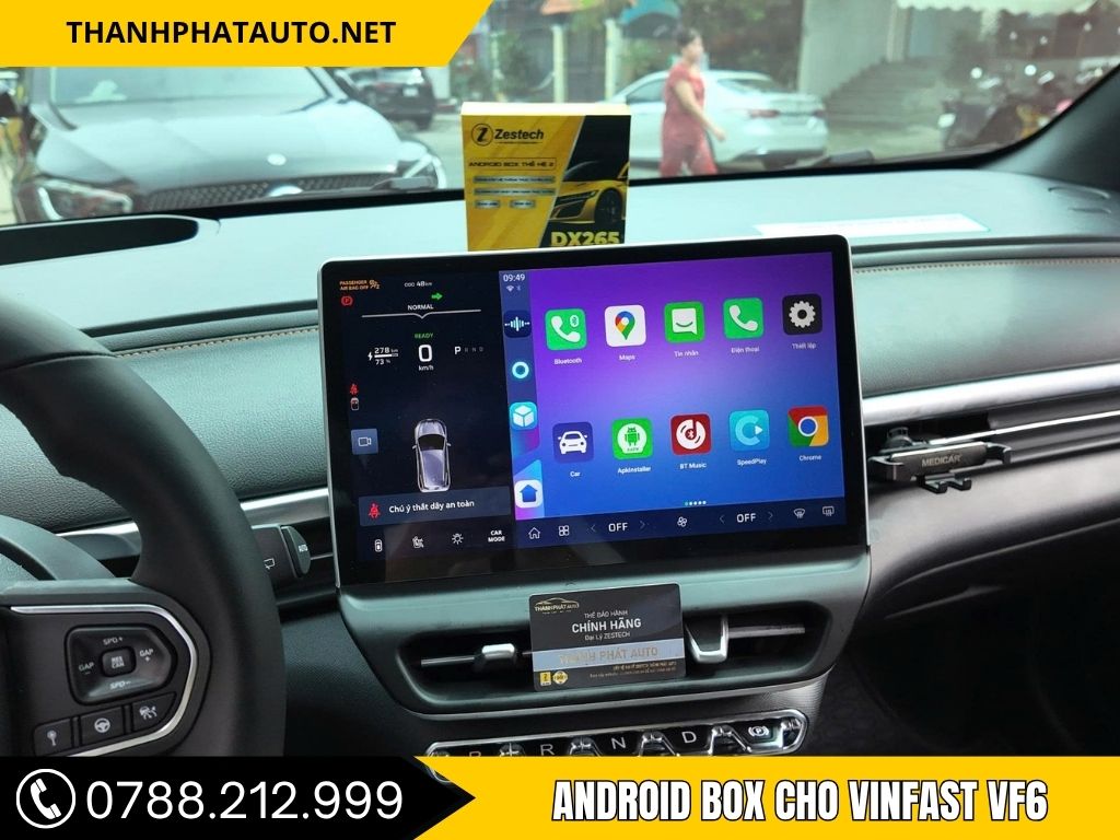 Android Box Cho Ô Tô