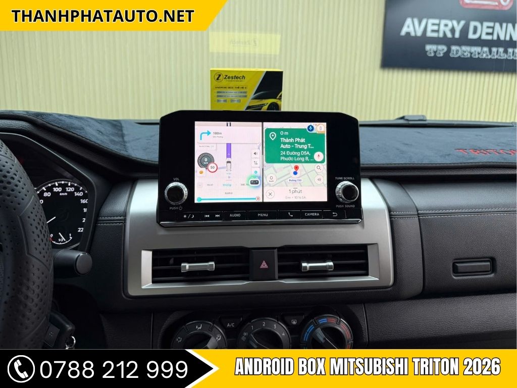 Android Box Cho Xe Mitsubishi Triton 2026