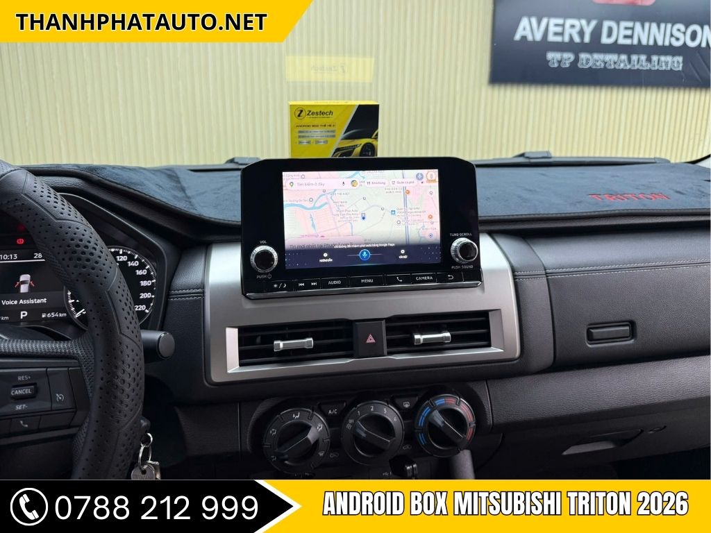 Android Box Cho Xe Mitsubishi Triton 2026
