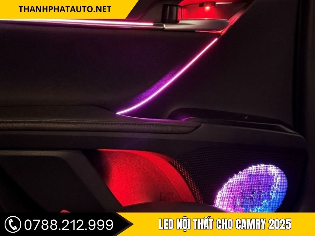 LED Viền Nội Thất Camry 2025