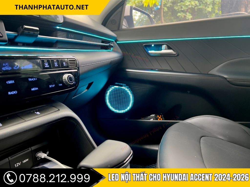 LED Nội Thất Hyundai Accent 2024-2026 