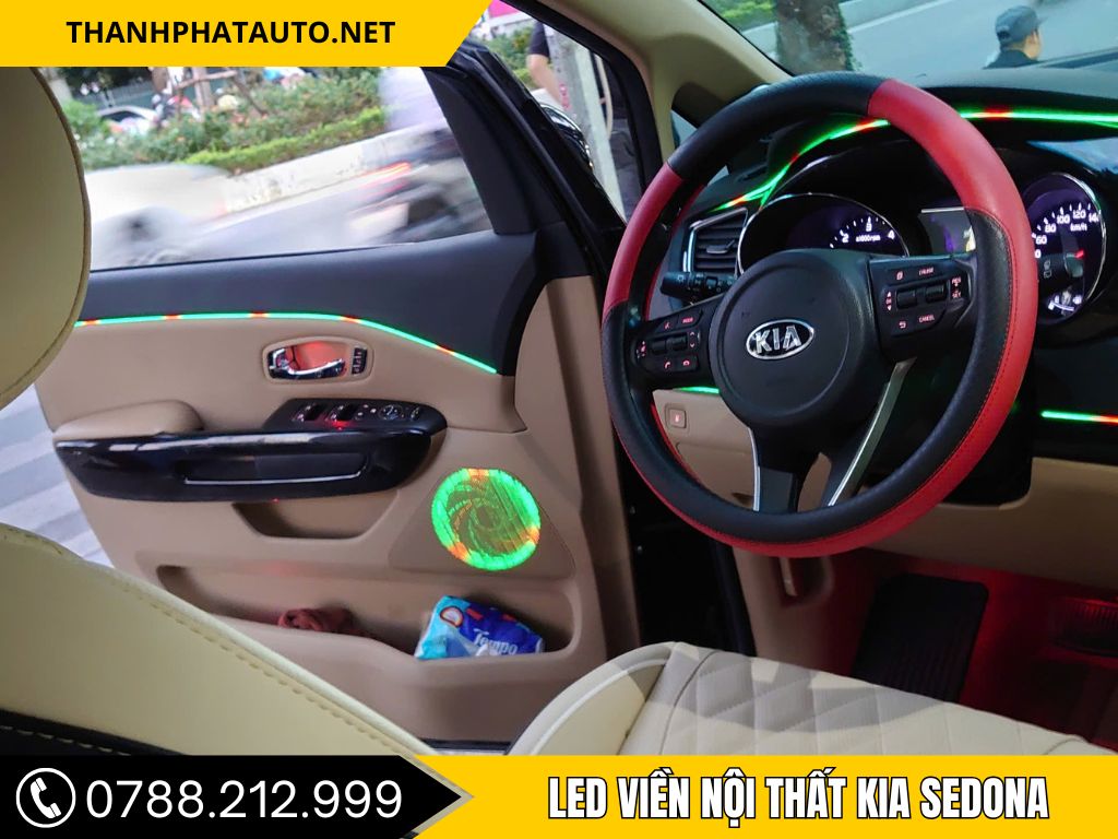 LED Nội Thất Ô Tô Kia Sedona