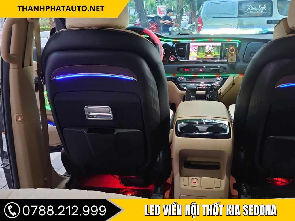 LED Nội Thất Ô Tô Kia Sedona