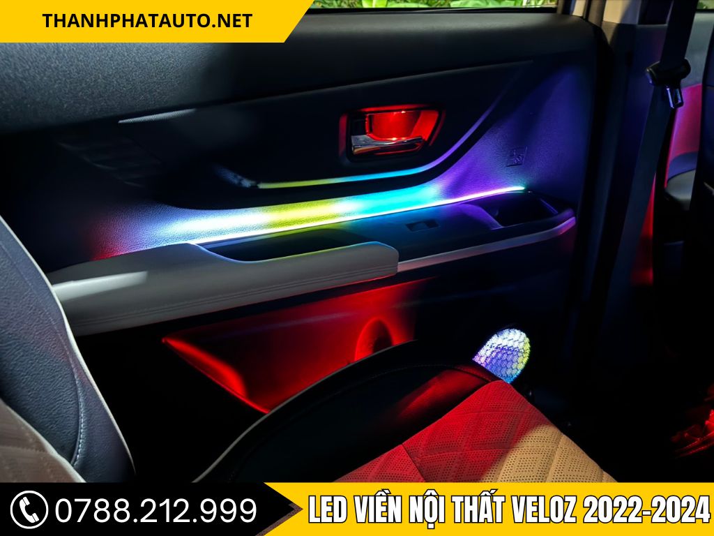 Led Viền Nội Thất Toyota Veloz 2022 – 2024