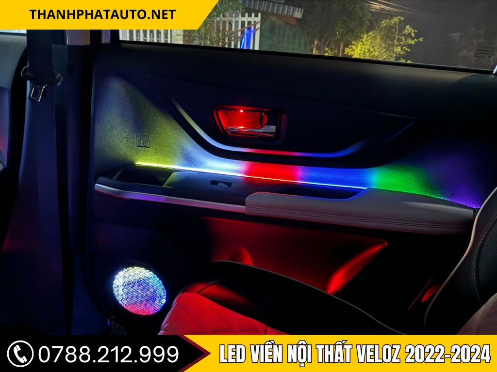 Led Viền Nội Thất Toyota Veloz 2022 – 2024