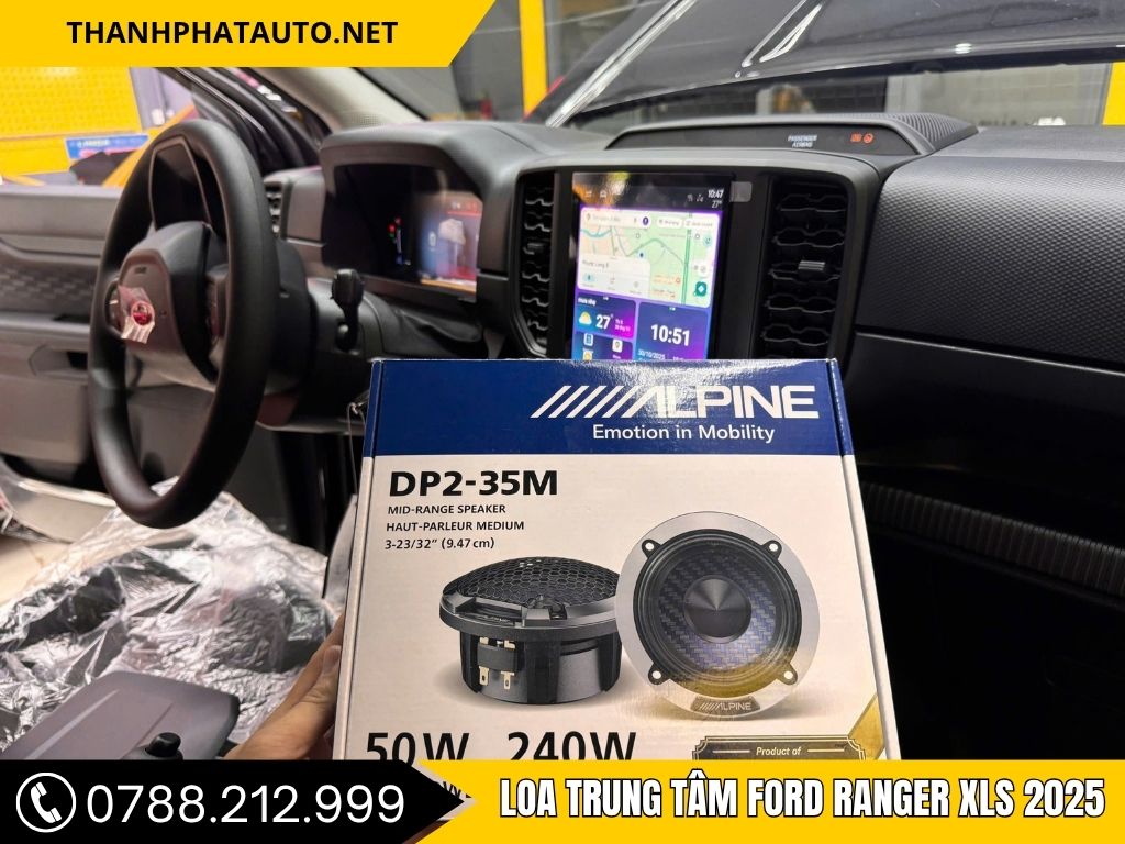 Loa trung tâm Ford Ranger xls 2025