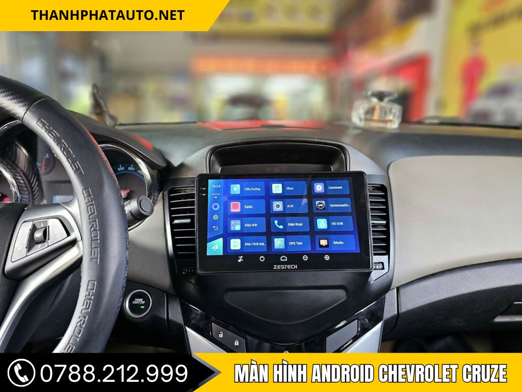 Màn Hình Android Chevrolet Cruze