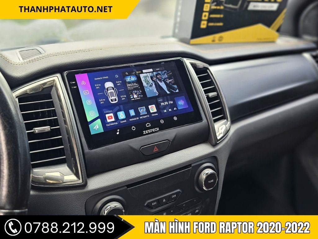 Màn Hình Android Ford Raptor 2020-2022