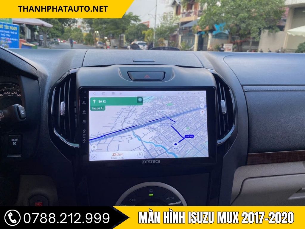Màn Hình Isuzu Mux 2017, 2018, 2019, 2020