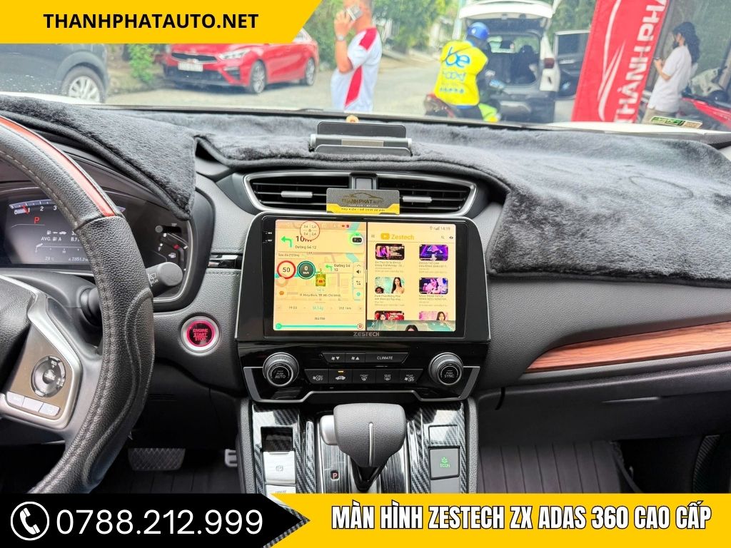Màn Hình Zestech ZX ADAS 360 Cao cấp cho Honda CRV 2020