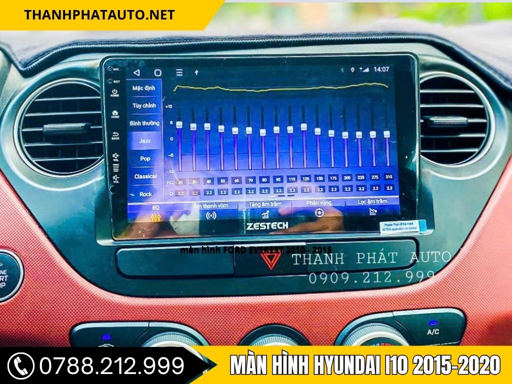 Màn hình Android Hyundai i10 2015-2020