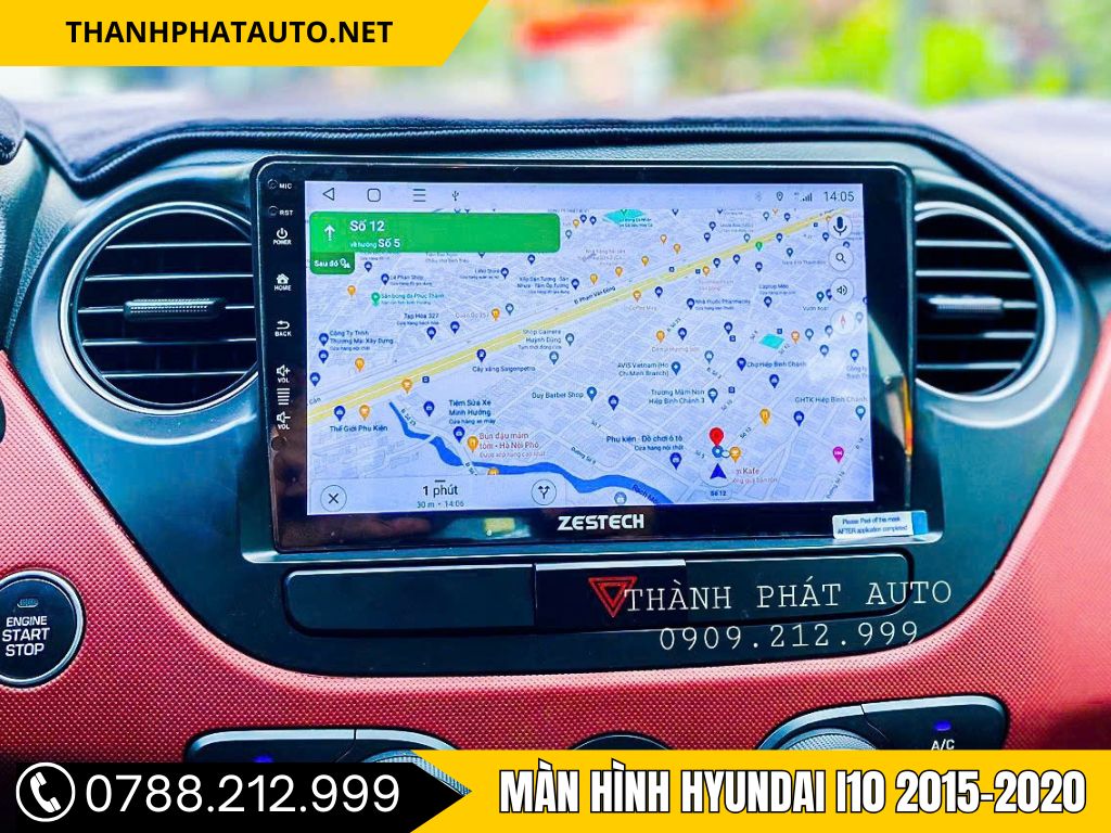 Màn Hình Android Hyundai i10 2015-2020