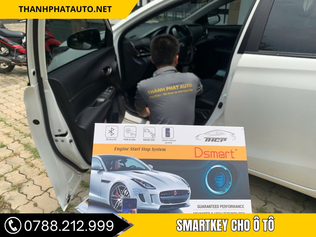 Lợi ích khi lắp smart key cho ô tô