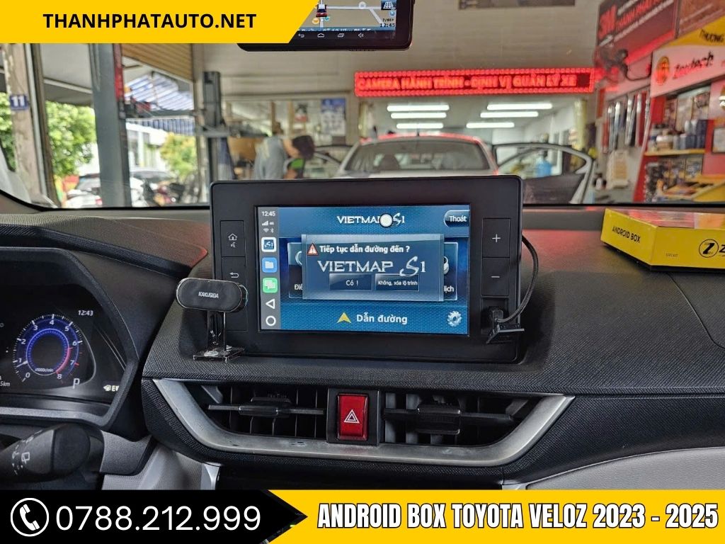 Android box Toyota Veloz 2023, 2024, 2025