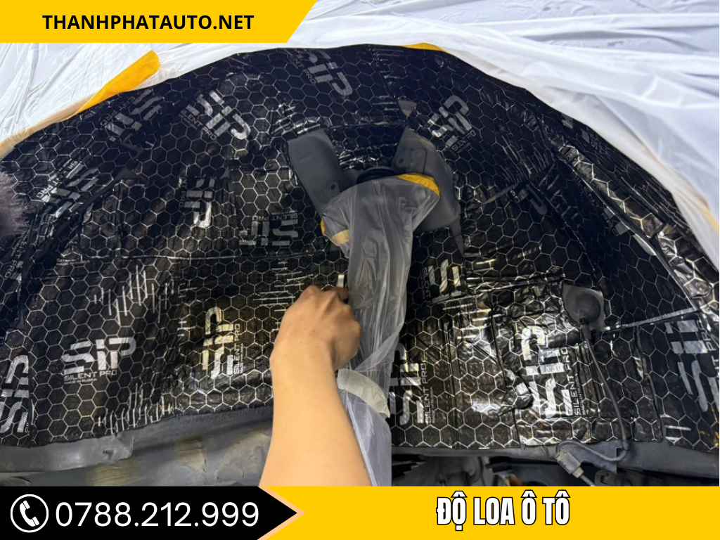cách âm chống ồn ô tô Tại Bà Rịa 