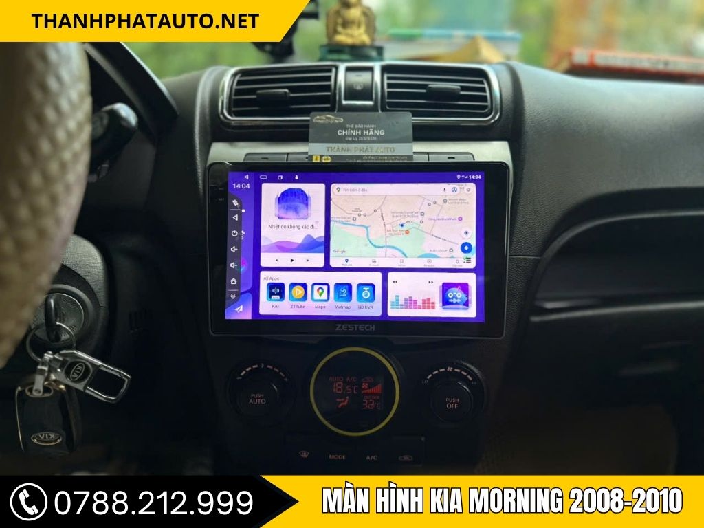 Màn hình Kia Morning 2008-2010