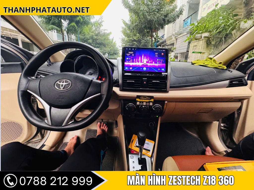 Màn hình Z18 360 Cho Xe Vios 2016
