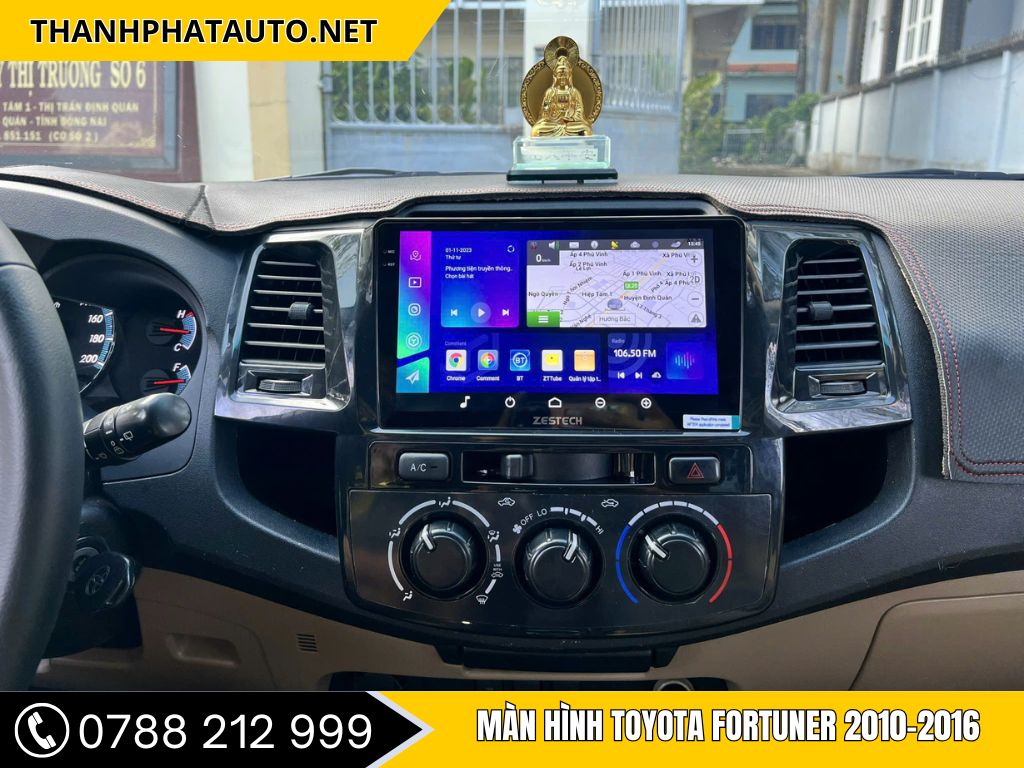 Màn hình Toyota Fortuner 2010 -2016