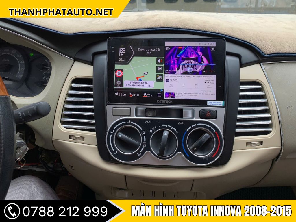 Màn hình Toyota Innova 2008 - 2015