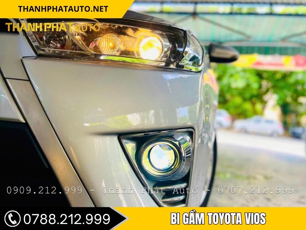 Đèn bi gầm Toyota Vios