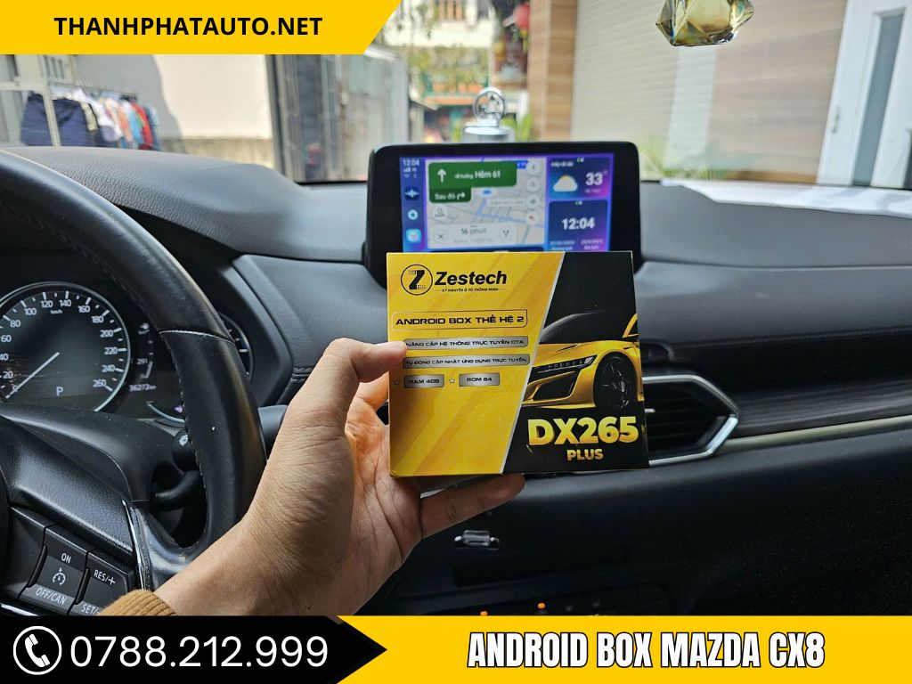 Android Box Mazda CX8 2022, 2023, 2024, 2025