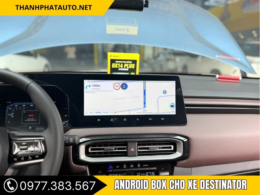 Android Box Cho Xe Mitsubishi Destinator – Giữ Nguyên Màn Hình Zin
