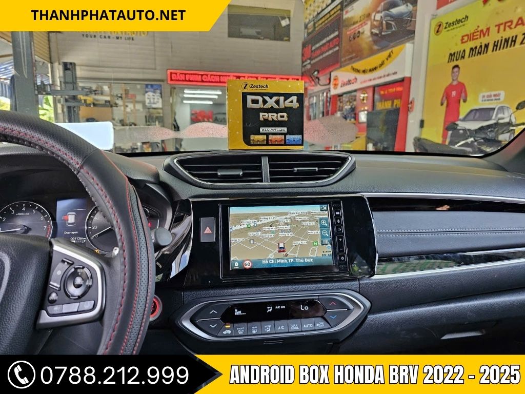 Hình Ảnh Android Box Honda BRV 2022 - 2025