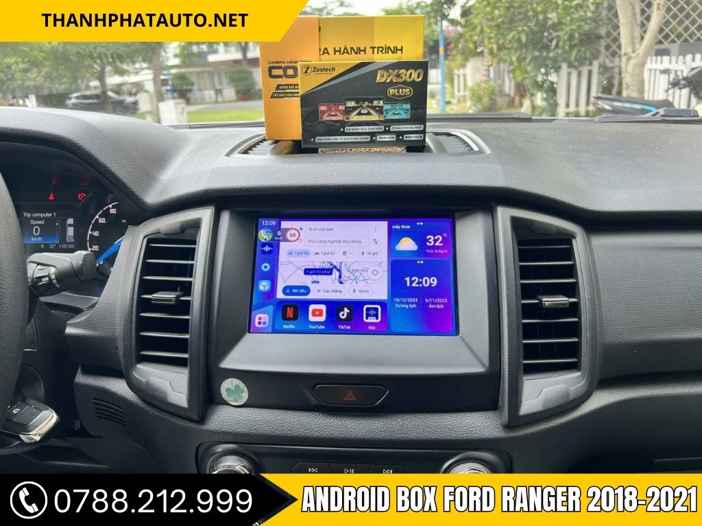 Android Box Ford Ranger 2018-2021