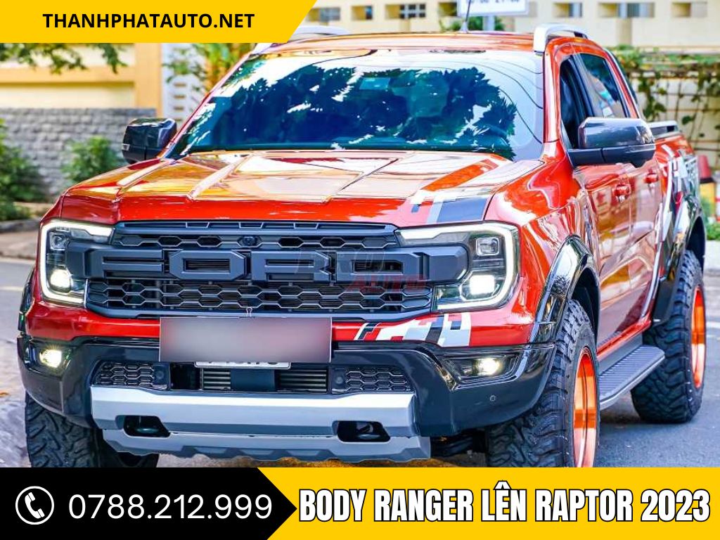Body Ranger Lên Raptor 2023