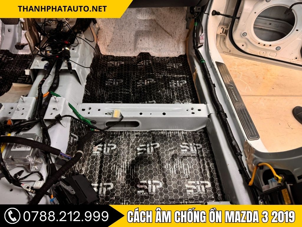 Cách Âm Chống Ồn Mazda 3 2019
